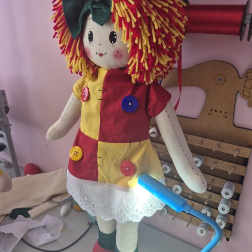 Boneca de Pano Emília