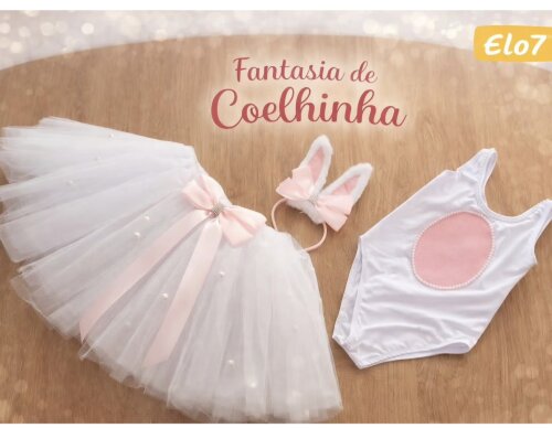 Kit infantil coelhinha