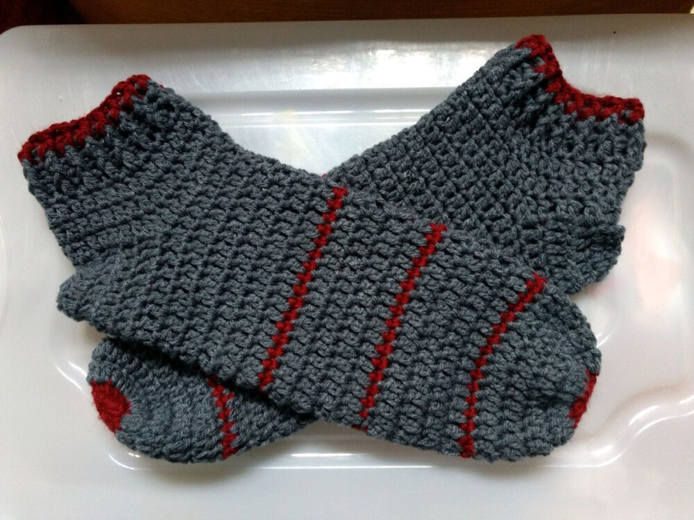 MEIAS CANO CURTO INVERNO EM CROCHE diversos