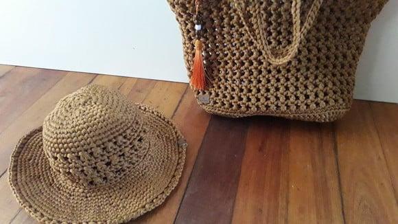 Bolsa Praia Mais Chapéu