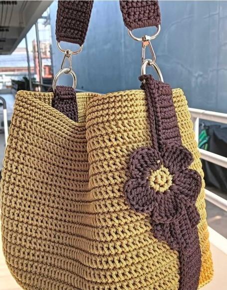 Bolsa de Crochê