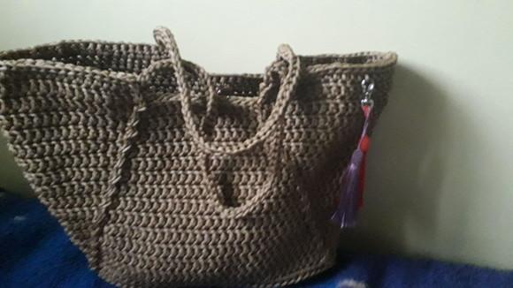 Bolsa de Praia Cor Palha