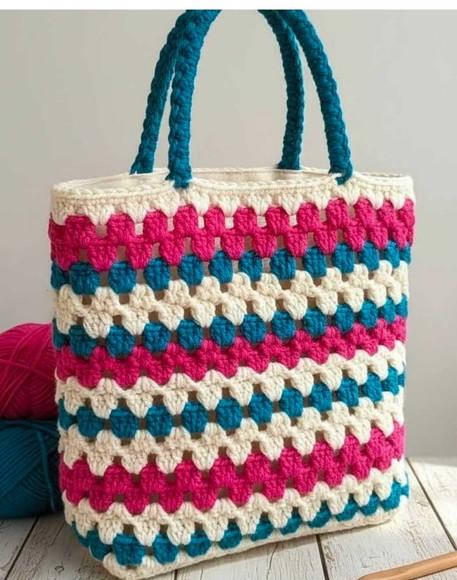 Bolsa de Crochê