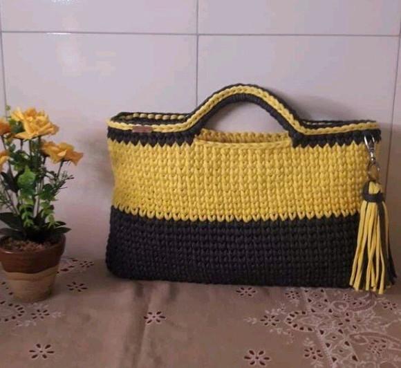 Bolsa de Crochê