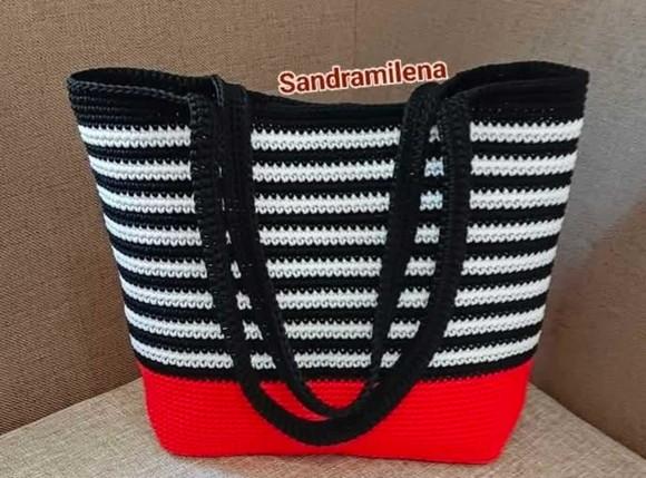 Bolsa de Crochê