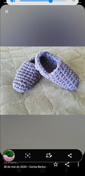 Pantufas de Malha