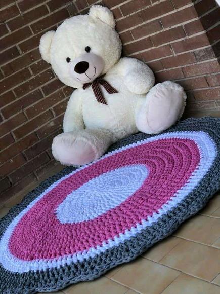 Tapete infantil rosa