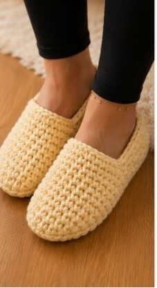Pantufas de malha