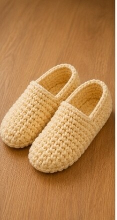 Pantufas de malha