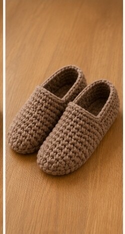 Pantufas de malha