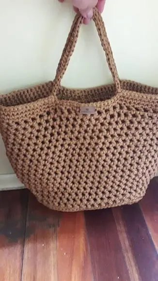 Bolsa de Praia Cor Palha