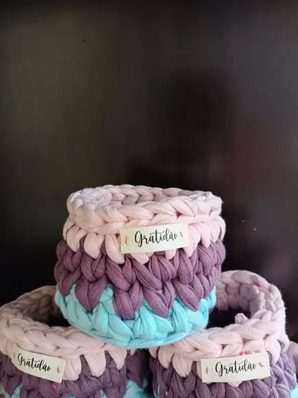 Mini Cachêpos de Crochê