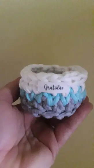 Mini Cachêpos de Crochê
