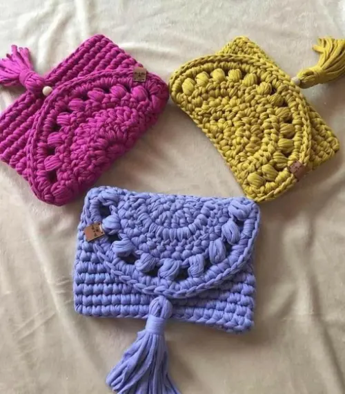 Bolsa de Crochê