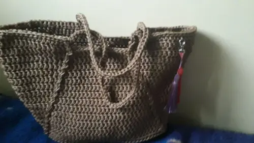 Bolsa de Praia Cor Palha