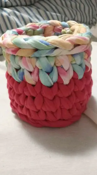 Mini cachêpos de crochê