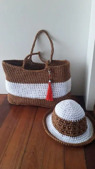 Bolsa Praia Mais Chapéu