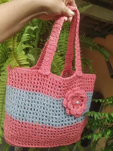 Bolsa de Crochê