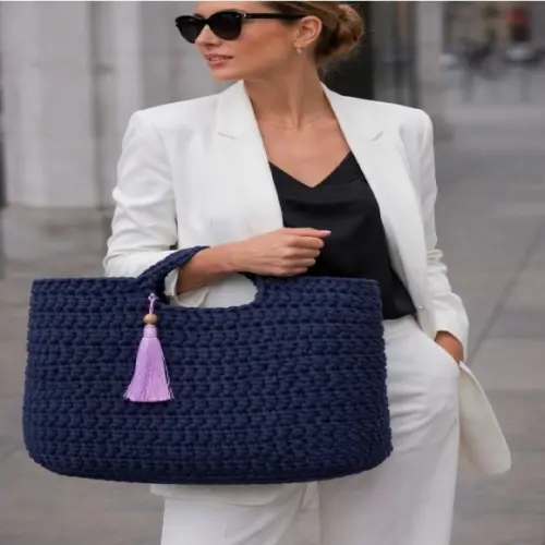 Bolsa de Crochê