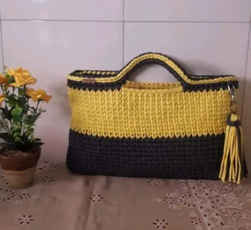 Bolsa de Crochê