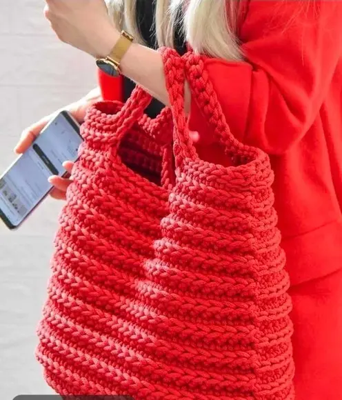 Bolsa de Crochê