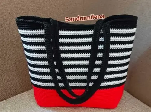 Bolsa de Crochê