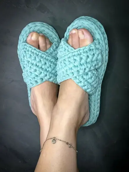 Chinelos de Malha