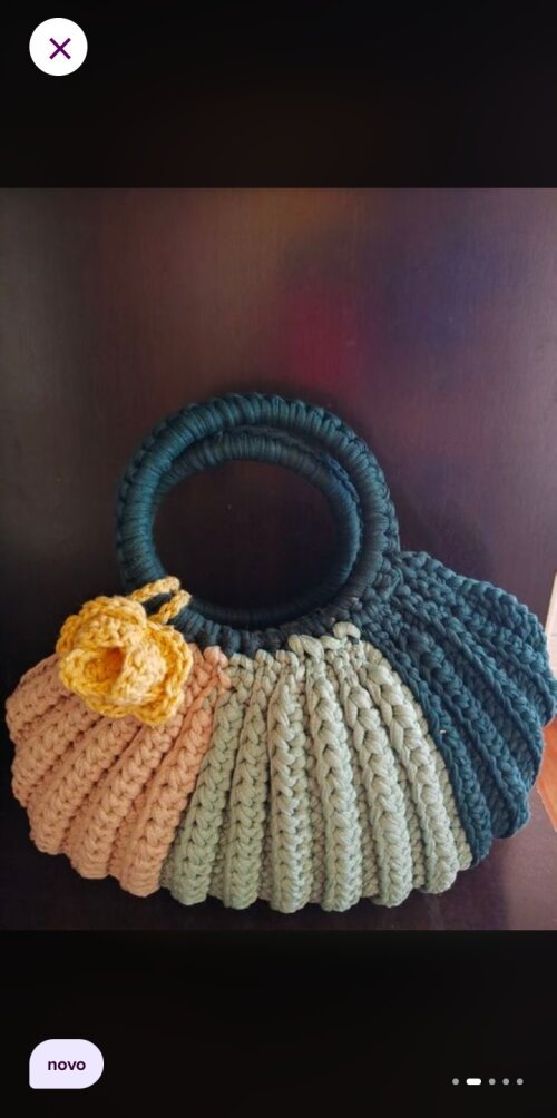 Bolsa de crochê Bete