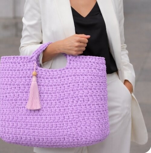 Bolsa de crochê Erica
