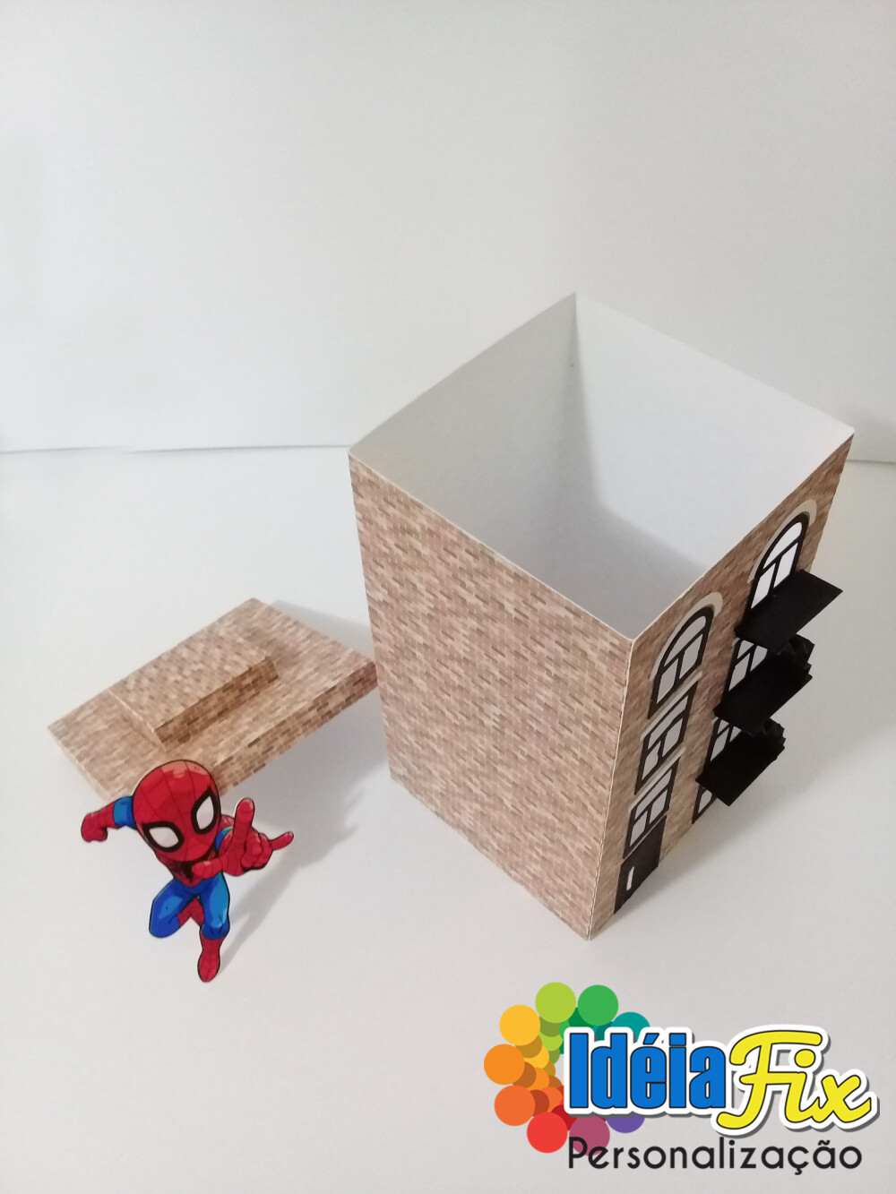 Centro de mesa Homem Aranha