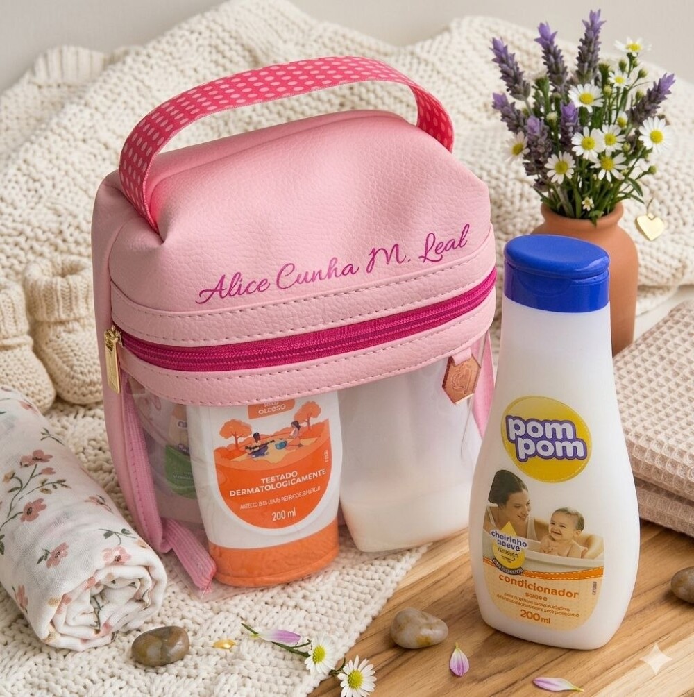 Necessaire Para Shampoo/condicionador P De 200ml