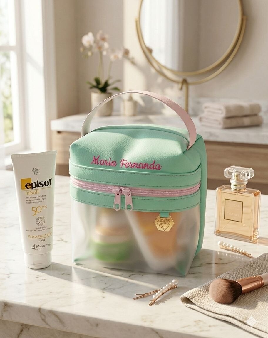 Necessaire Para Shampoo/condicionador P De 200ml