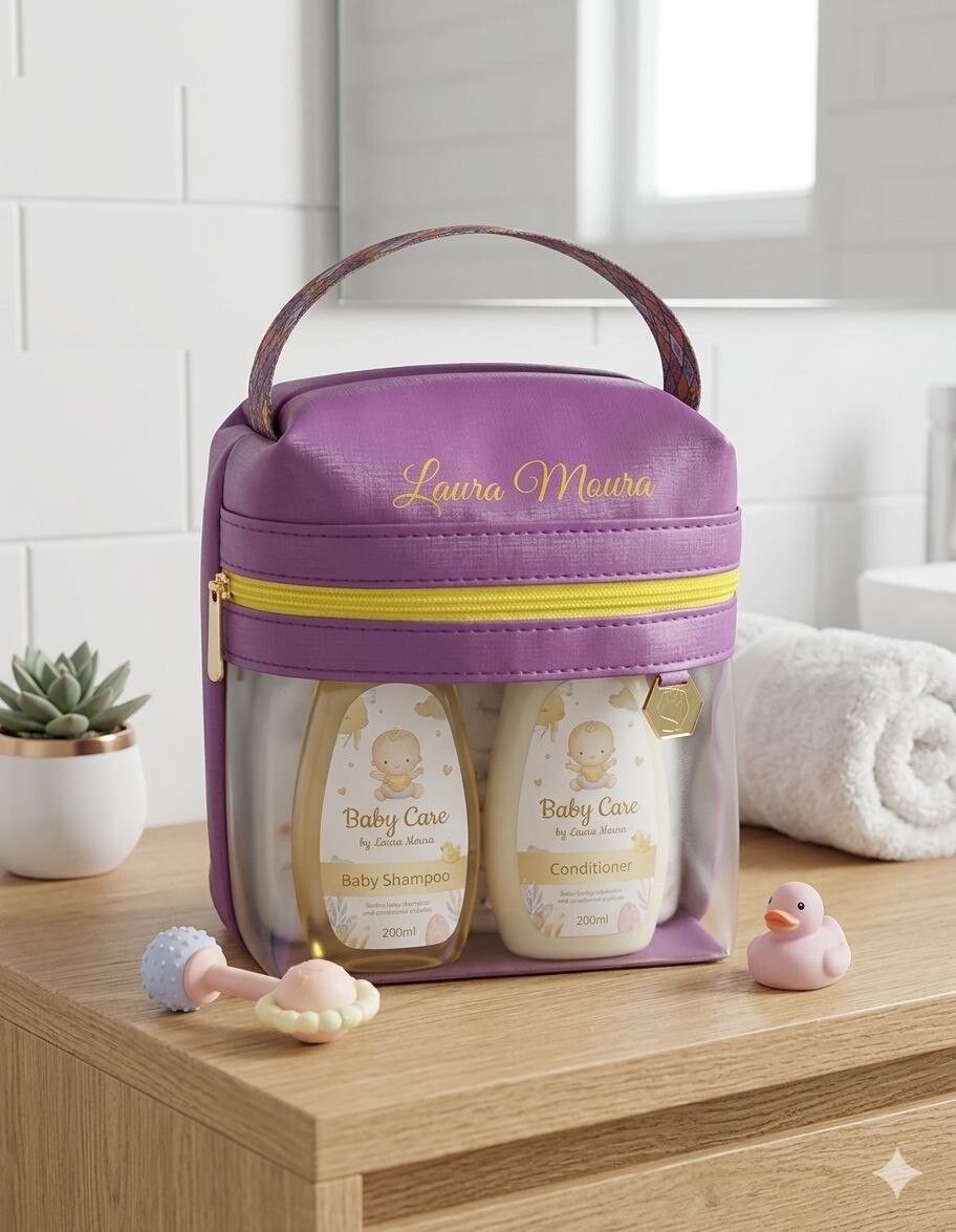 Necessaire Para Shampoo/condicionador P De 200ml