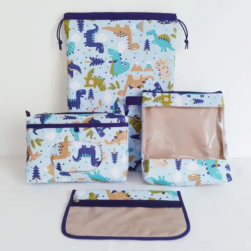Kit Bolsa do Bebê - Dinossauros