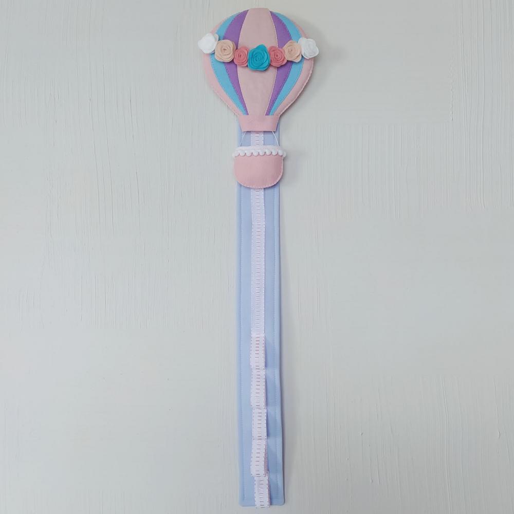 Porta Tiara, Laços e Fitas - Balão Florido