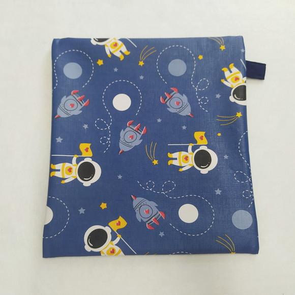 2 Saquinhos Organizadores para Roupa - Astronauta, Foguete