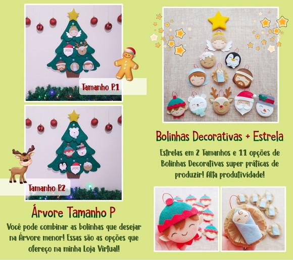 Apostila Árvore de Natal Interativa + Bolinhas Decorativas