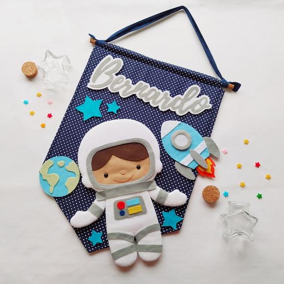 Apostila de Feltro Astronautas no Espaço - Volume 1