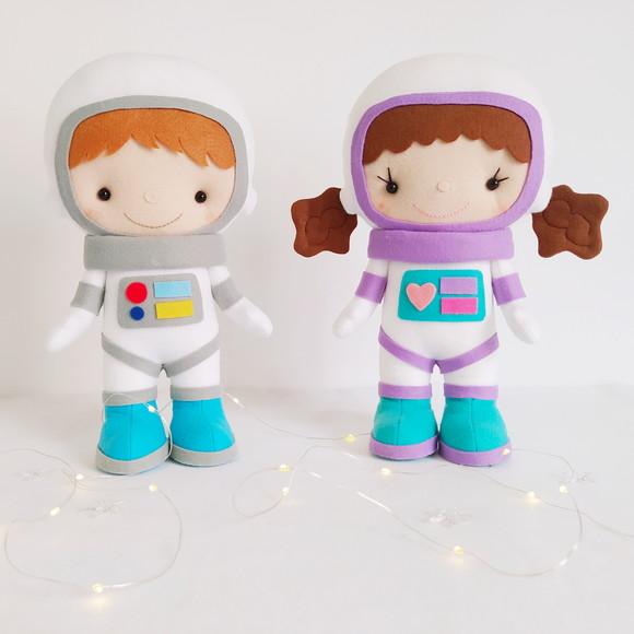 Apostila de Feltro Astronautas no Espaço - Volume 2
