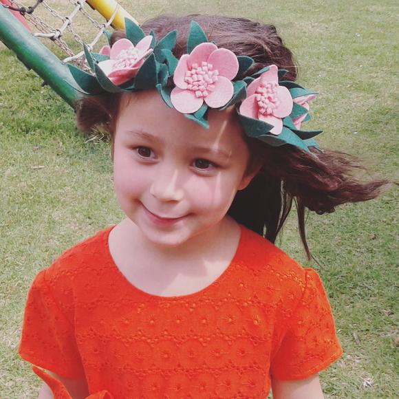 Coroa de Flores Estilo Moana