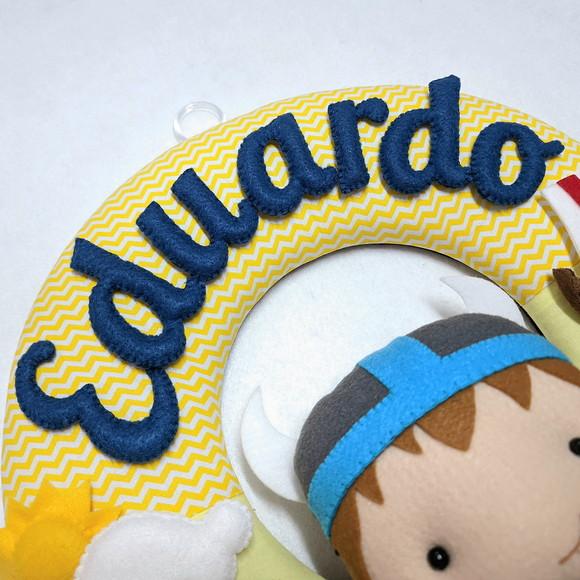 Guirlanda Porta de Maternidade Viking - Eduardo
