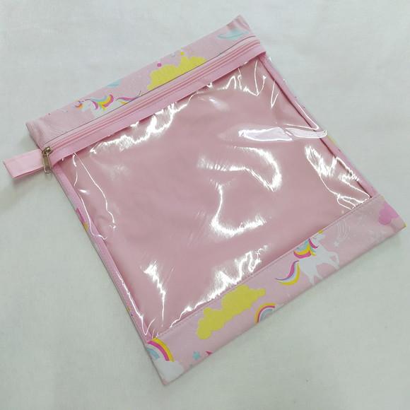 Kit Creche Escolinha para Organização - Unicórnio Rosa