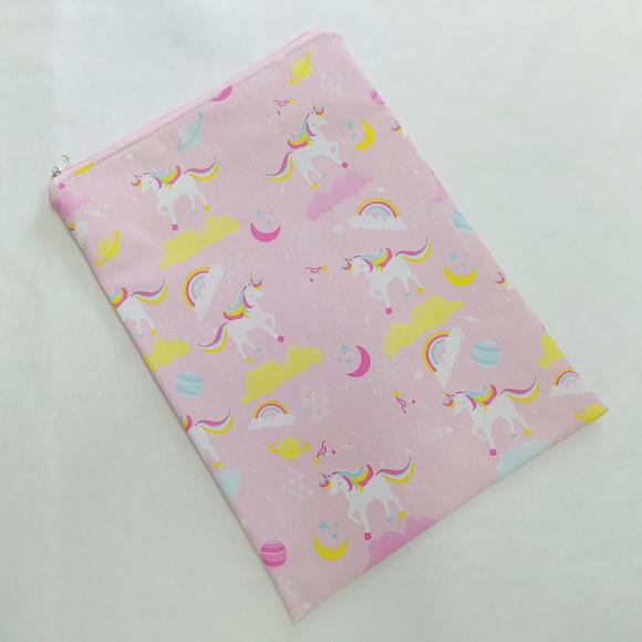 Kit Creche Escolinha para Organização - Unicórnio Rosa