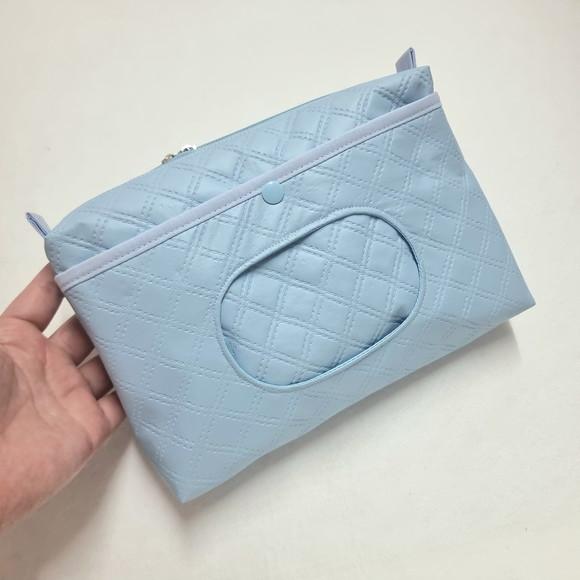 Kit Escolinha Creche para Organização - Azul Bebê