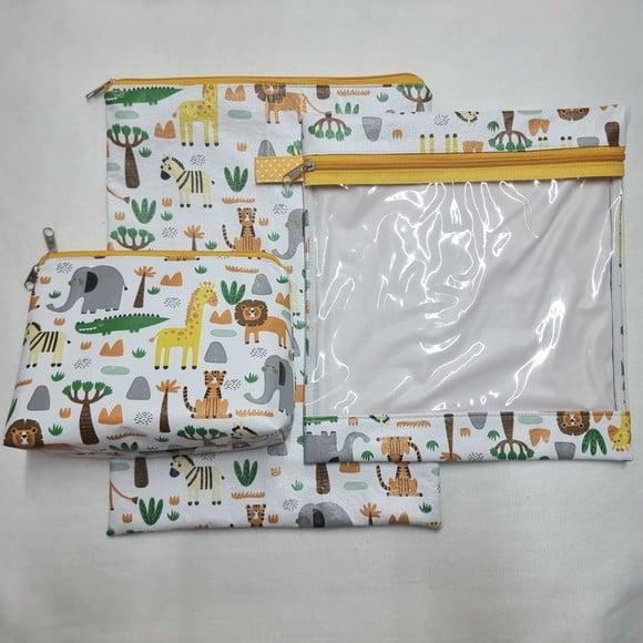 Kit Escolinha Creche para Organização - Safari ou Selva