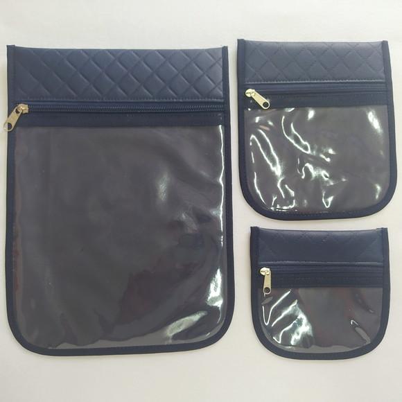 Kit Organizadores Multiuso Bolsa - Azul Marinho