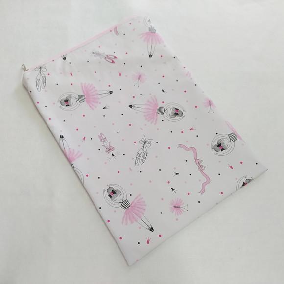 Kit Organizadores Roupa Limpa e Suja - Bailarina Rosa