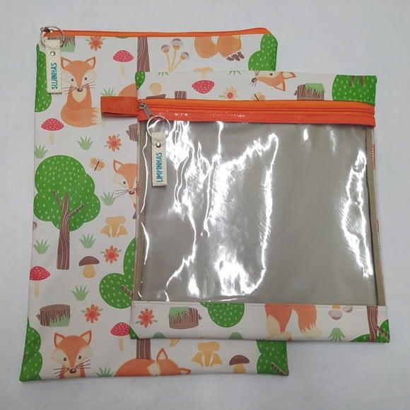 Kit Organizadores Roupa Limpa e Suja - Raposa