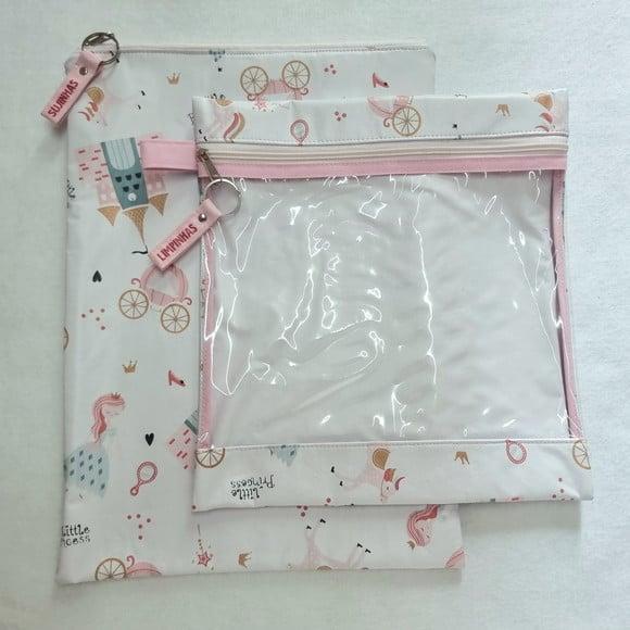Kit Organizadores Roupa Limpa e Suja - Princesas