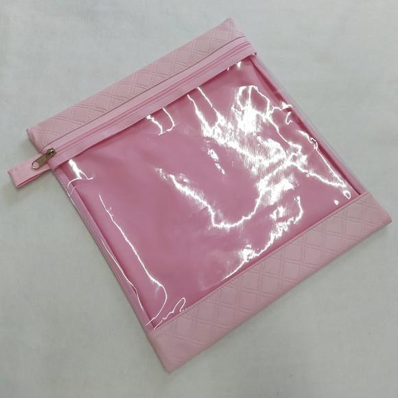 Kit Organizadores Roupa Limpa e Suja - Rosa Bebê